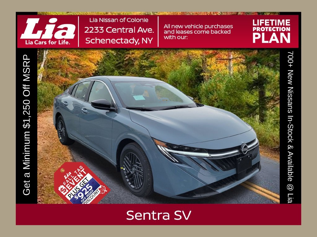 New 2026 Nissan Sentra SV w/ Floor Mat Package