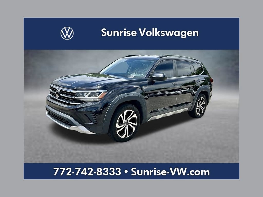 Used 2021 Volkswagen Atlas SE w/ Towing Package