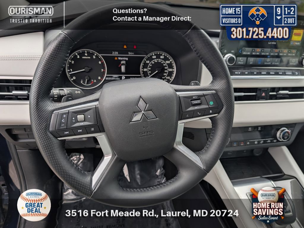 Used 2022 Mitsubishi Outlander SEL AWD/4WD image 11