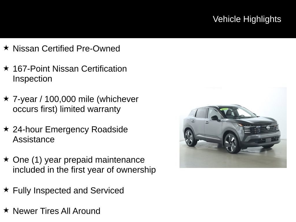 Certified 2025 Nissan Kicks SR image 4