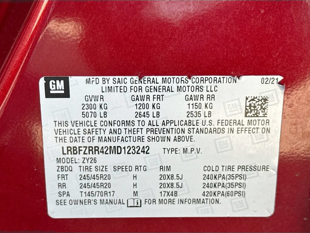 Used 2021 Buick Envision Avenir FWD image 42