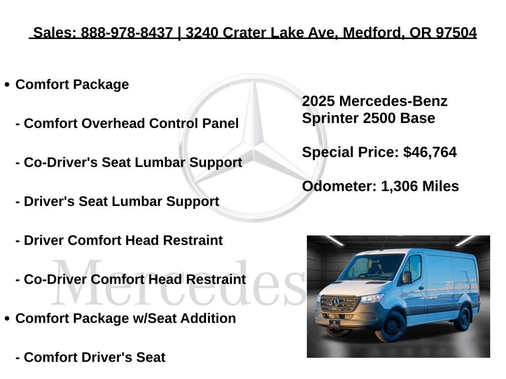 Used 2025 Mercedes-Benz Sprinter 2500 image 5