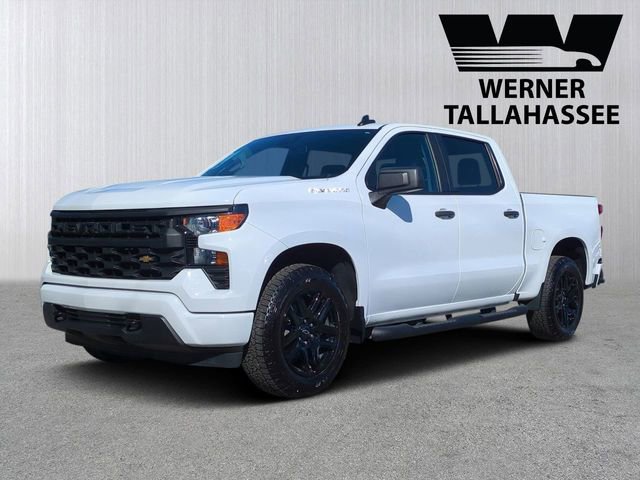 Used 2024 Chevrolet Silverado 1500 Custom w/ Turbomax Blackout Package image 1
