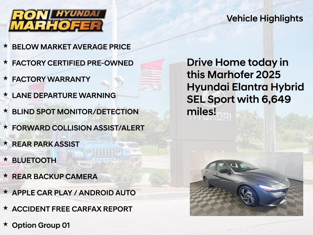 Used 2025 Hyundai Elantra SEL FWD image 15