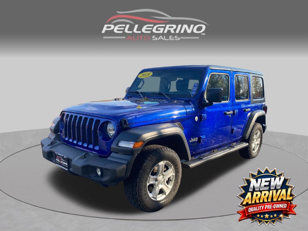 Used 2018 Jeep Wrangler Unlimited Sport S