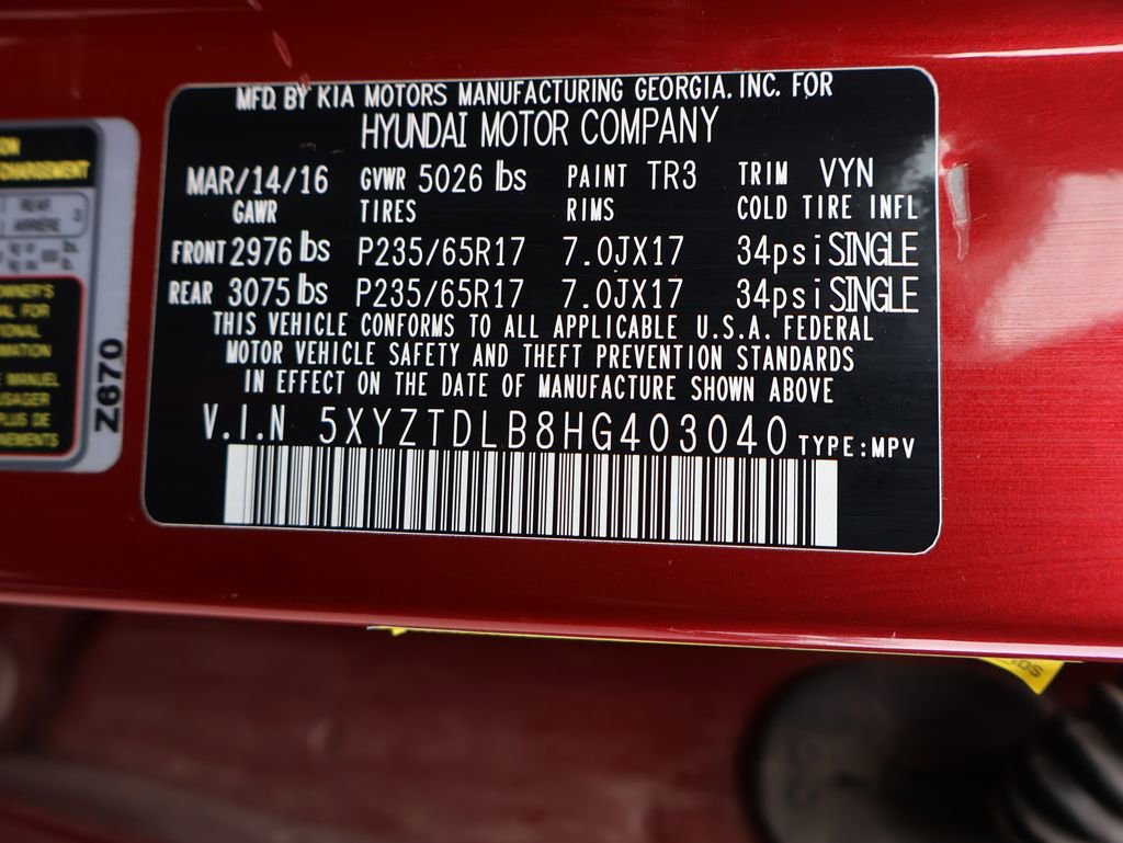 Used 2017 Hyundai Santa Fe Sport w/ Cargo Package image 39