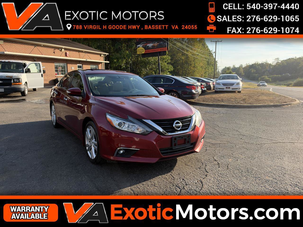 Used 2017 Nissan Altima 3.5 SL