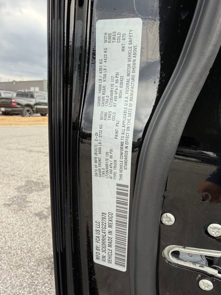 New 2026 RAM 3500 Big Horn AWD/4WD image 30