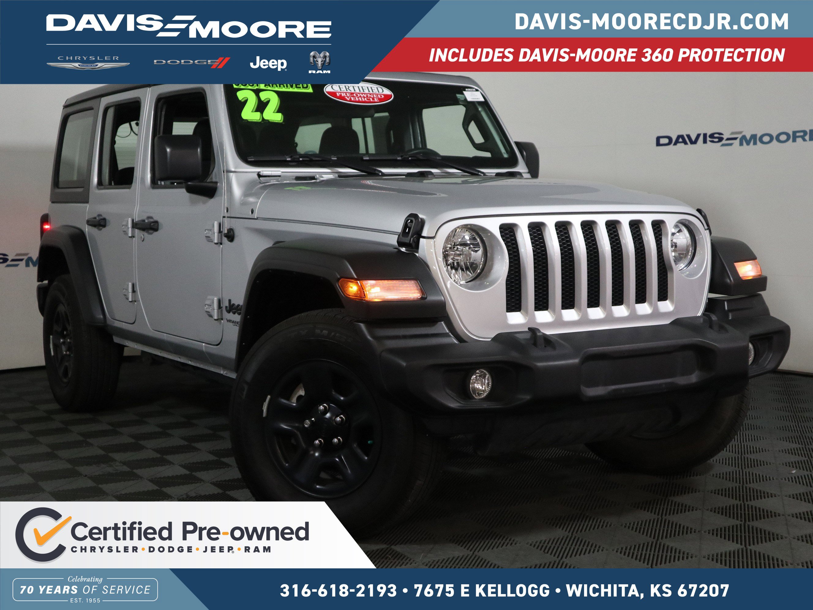Used 2022 Jeep Wrangler Unlimited Sport