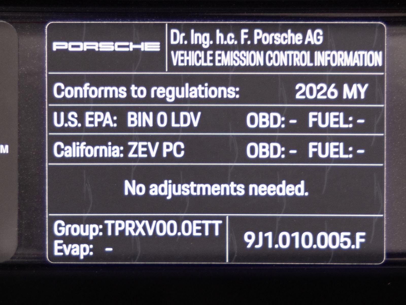 New 2026 Porsche Taycan AWD/4WD image 35