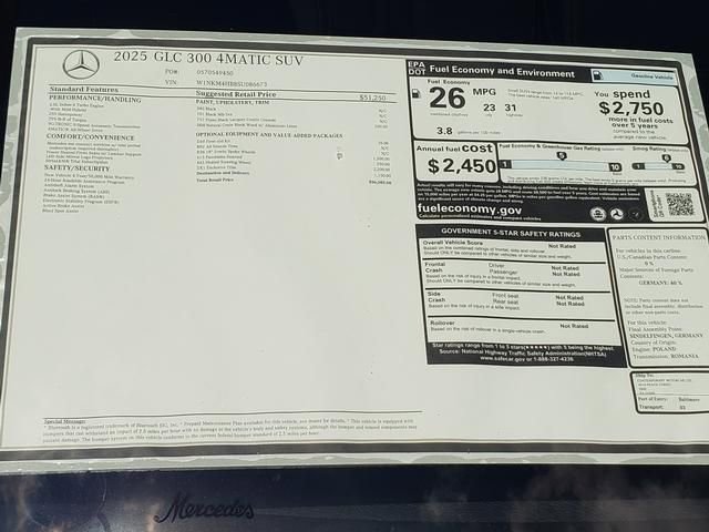New 2025 Mercedes-Benz GLC 300 4MATIC image 32