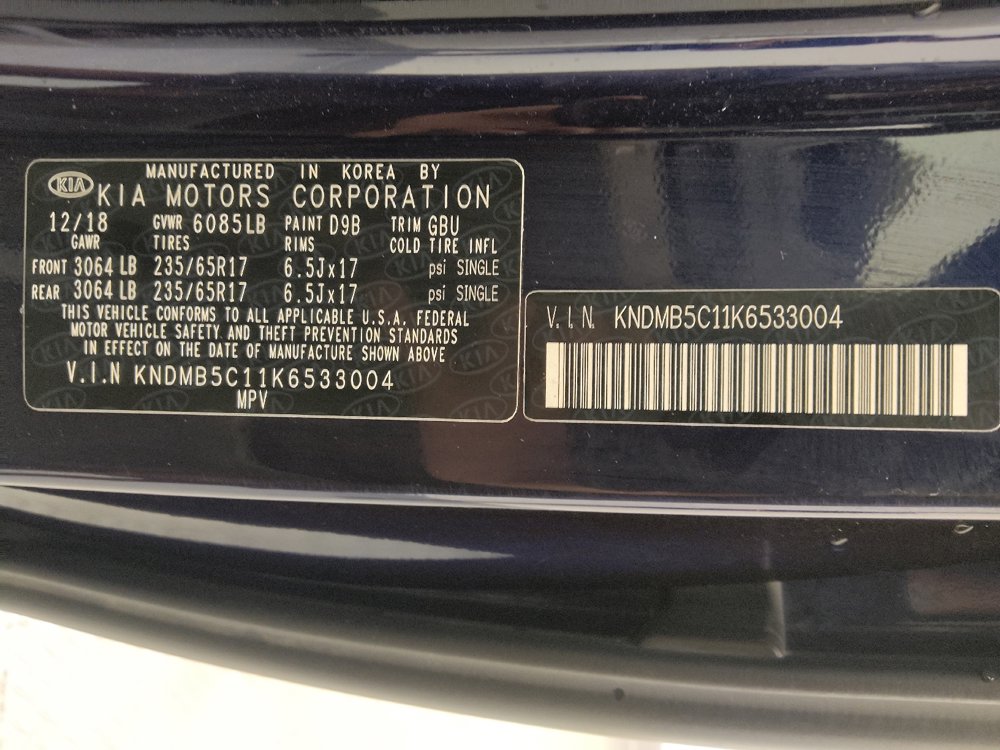 Used 2019 Kia Sedona LX FWD image 33