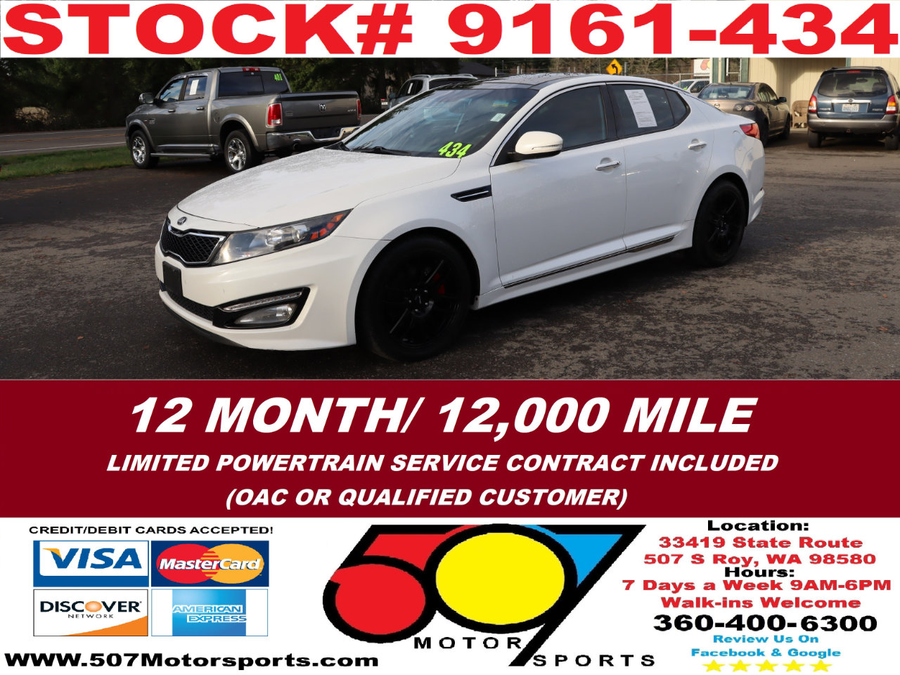 Used 2013 Kia Optima SX w/ Limited Pkg