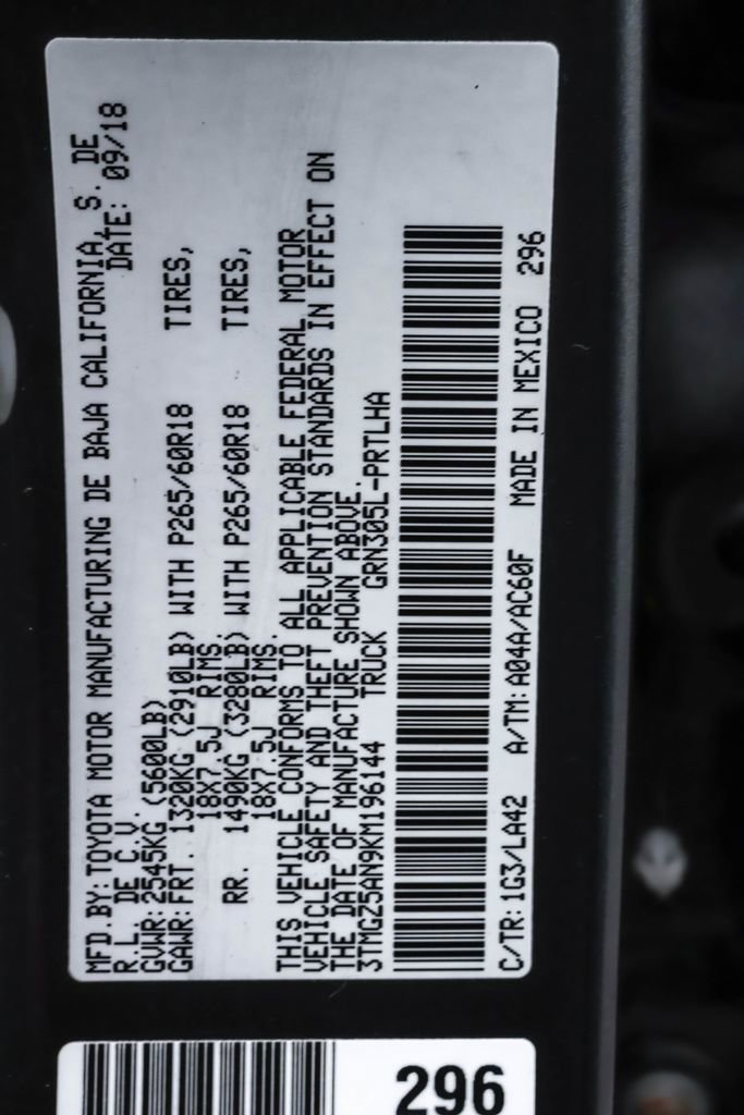 Used 2019 Toyota Tacoma Limited image 38