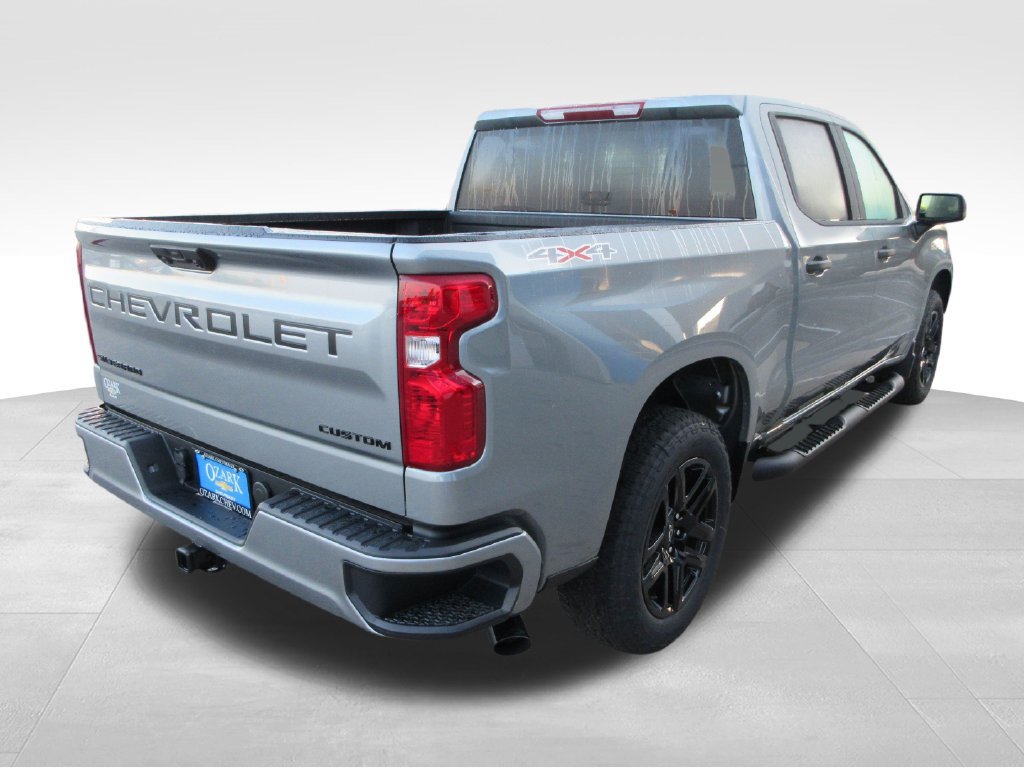New 2026 Chevrolet Silverado 1500 Custom w/ Turbomax Blackout Package AWD/4WD image 5