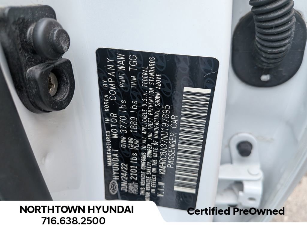 Certified 2022 Hyundai Venue SEL w/ Cargo Package image 36