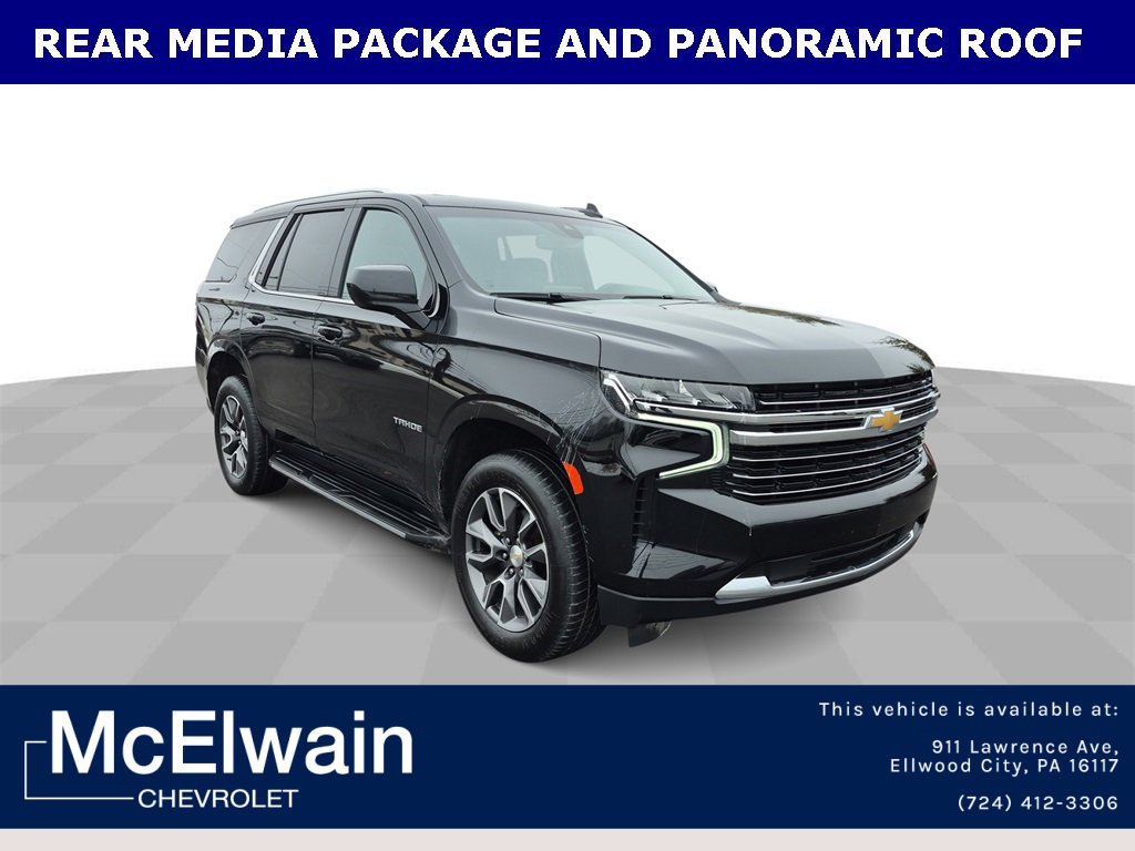 Used 2021 Chevrolet Tahoe LT w/ Rear Media and Nav Package