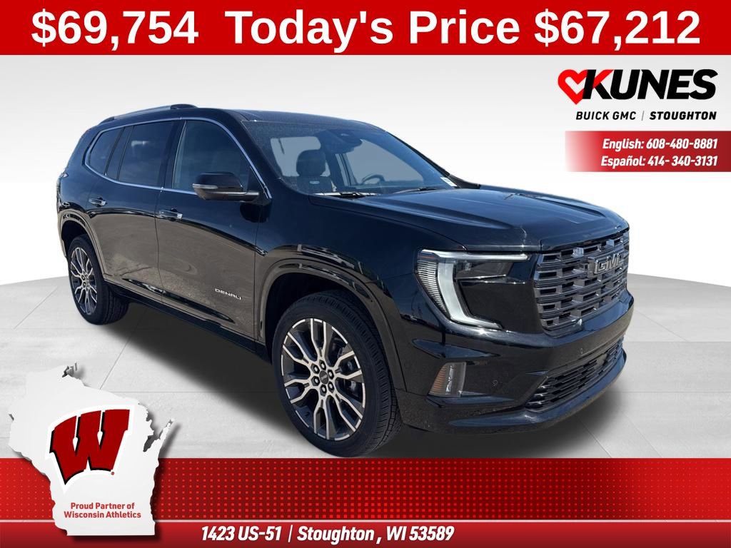 New 2026 GMC Acadia Denali Ultimate w/ LPO, Floor Liner Package AWD/4WD image 1