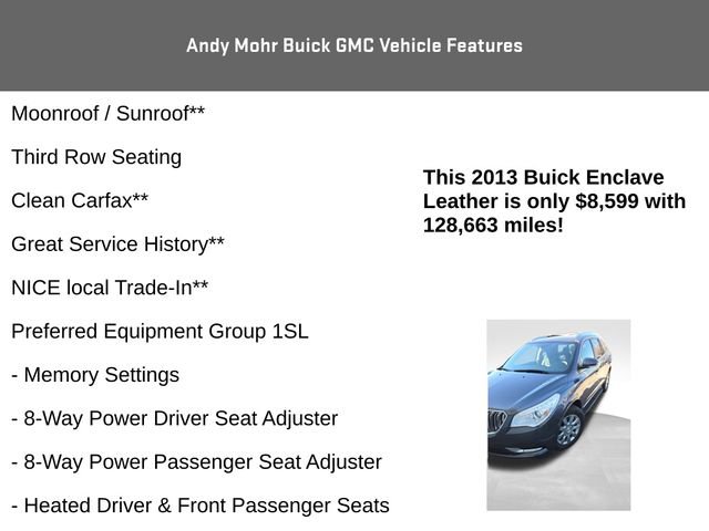 Used 2013 Buick Enclave Leather image 4