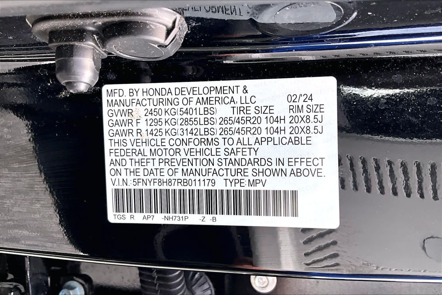 Used 2024 Honda Passport Black Edition image 37