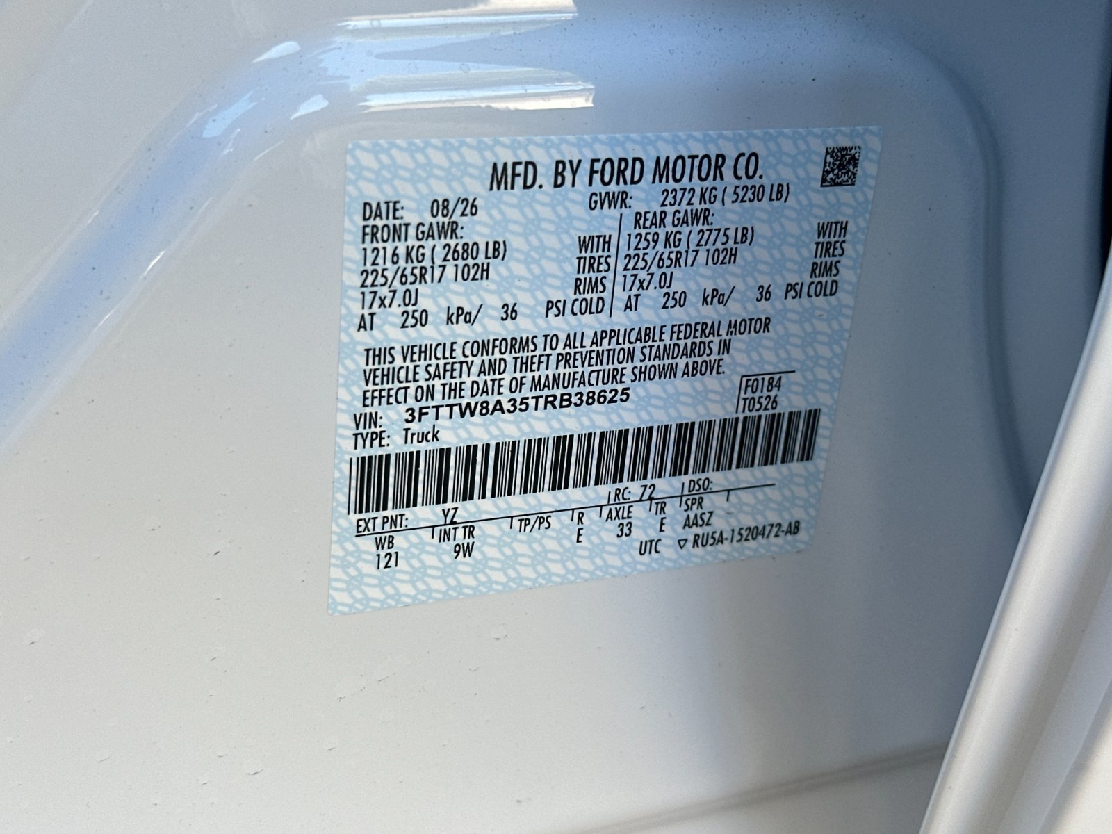 New 2026 Ford Maverick XL FWD image 25