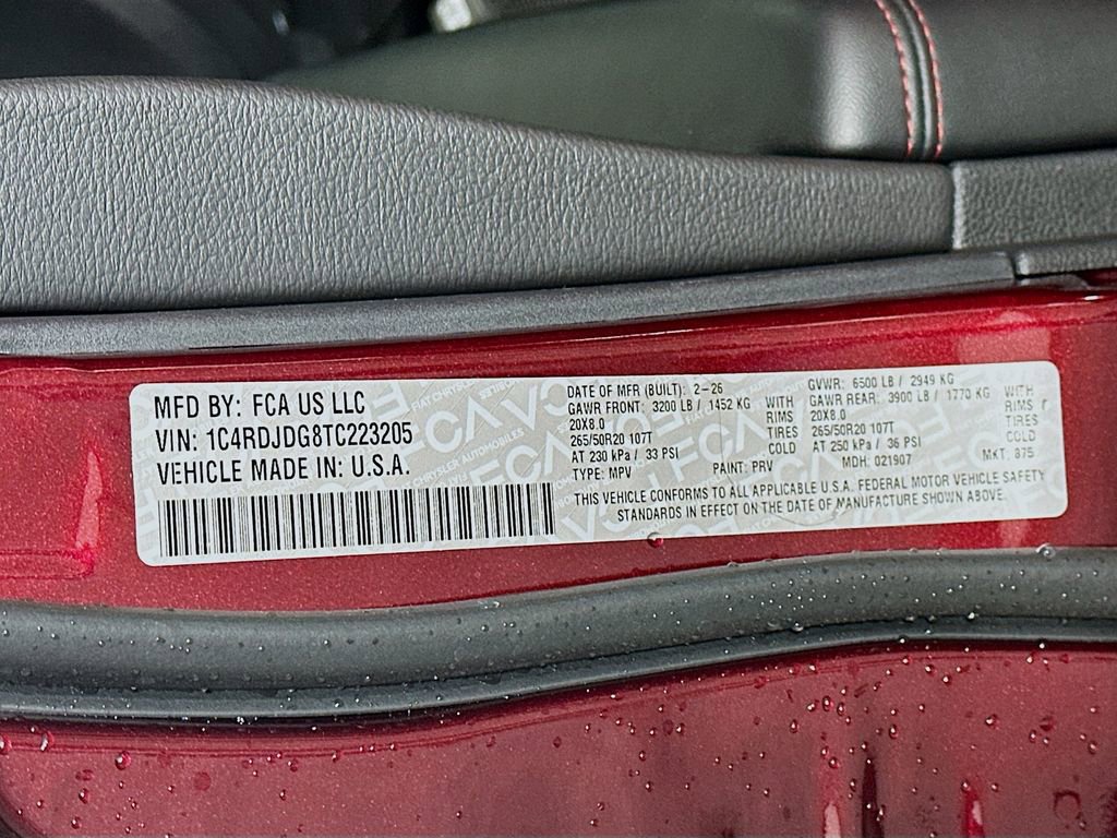 New 2026 Dodge Durango GT AWD/4WD image 19