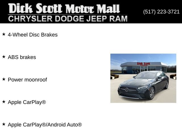 Used 2021 Mercedes-Benz E 450 4MATIC Sedan image 16