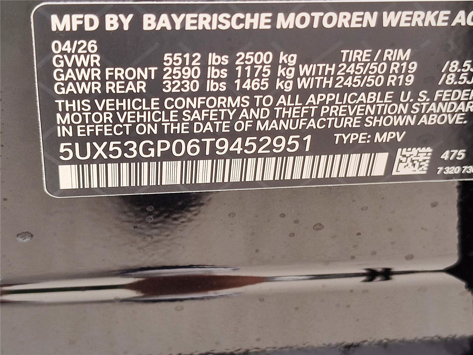 New 2026 BMW X3 xDrive30i w/ M Sport Package AWD/4WD image 15