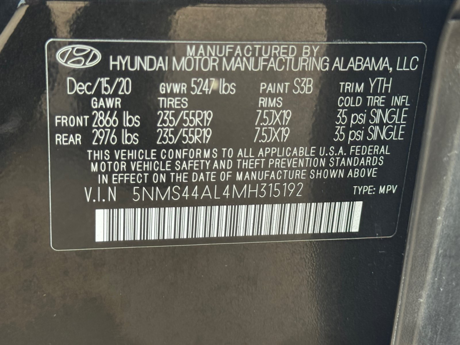 Used 2021 Hyundai Santa Fe Limited w/ Cargo Package FWD image 34