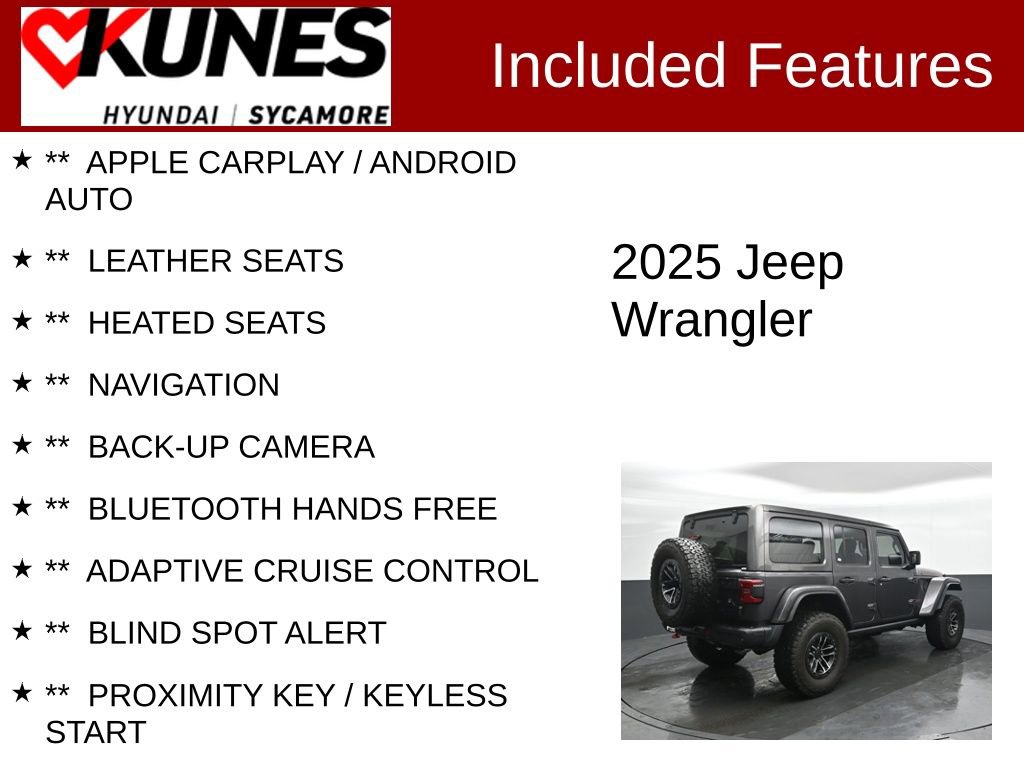 Used 2025 Jeep Wrangler Unlimited Rubicon image 2