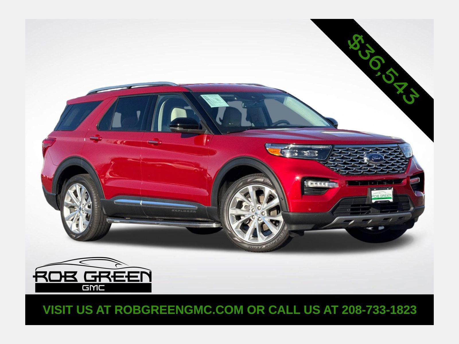 Used 2022 Ford Explorer Platinum w/ Equipment Group 601A image 1