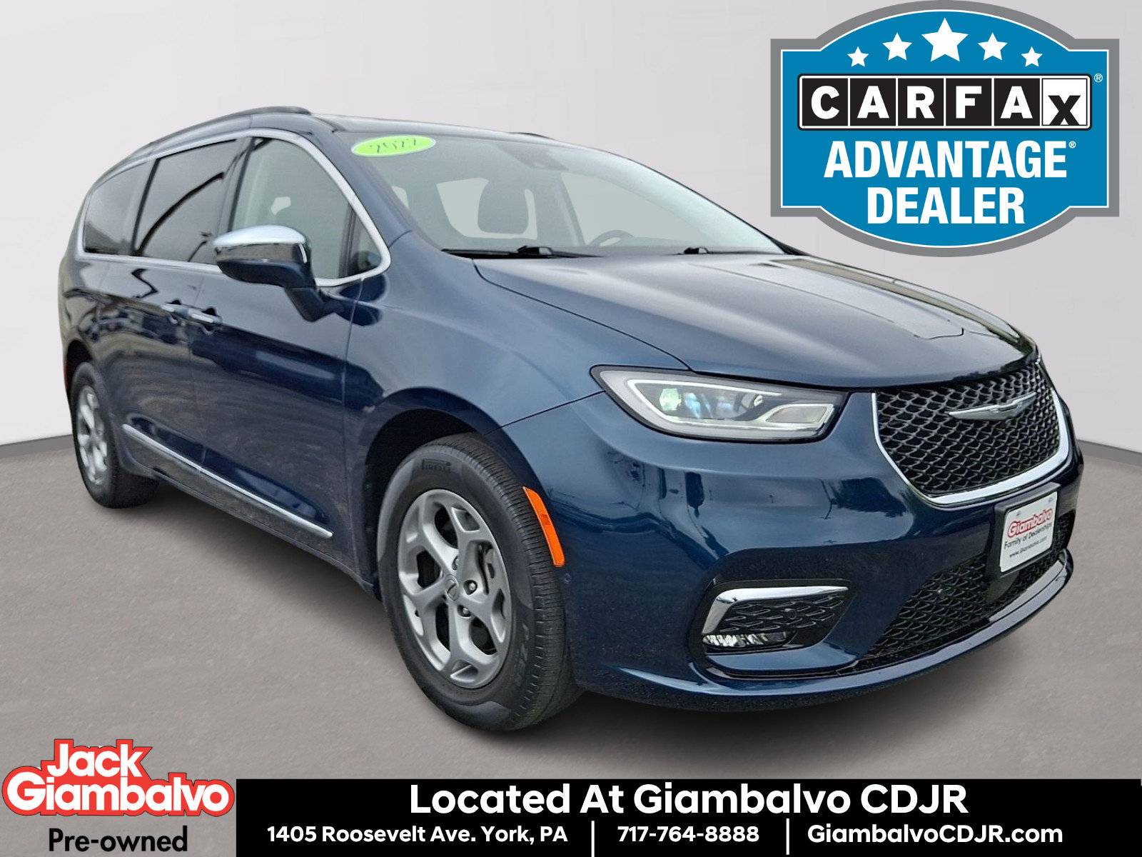 Certified 2022 Chrysler Pacifica Limited w/ Uconnect Theater Family Group AWD/4WD video 1