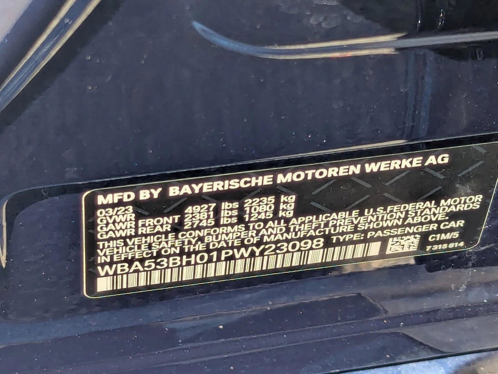 Certified 2023 BMW 530i w/ Convenience Package RWD image 26