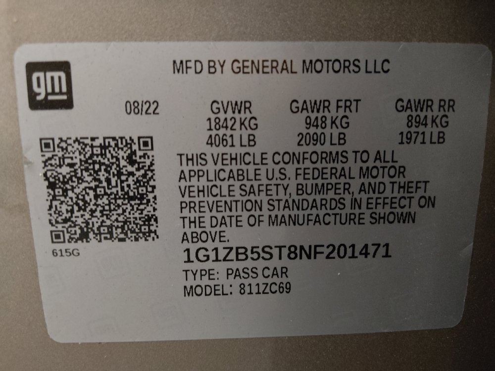 Used 2022 Chevrolet Malibu LS FWD image 33