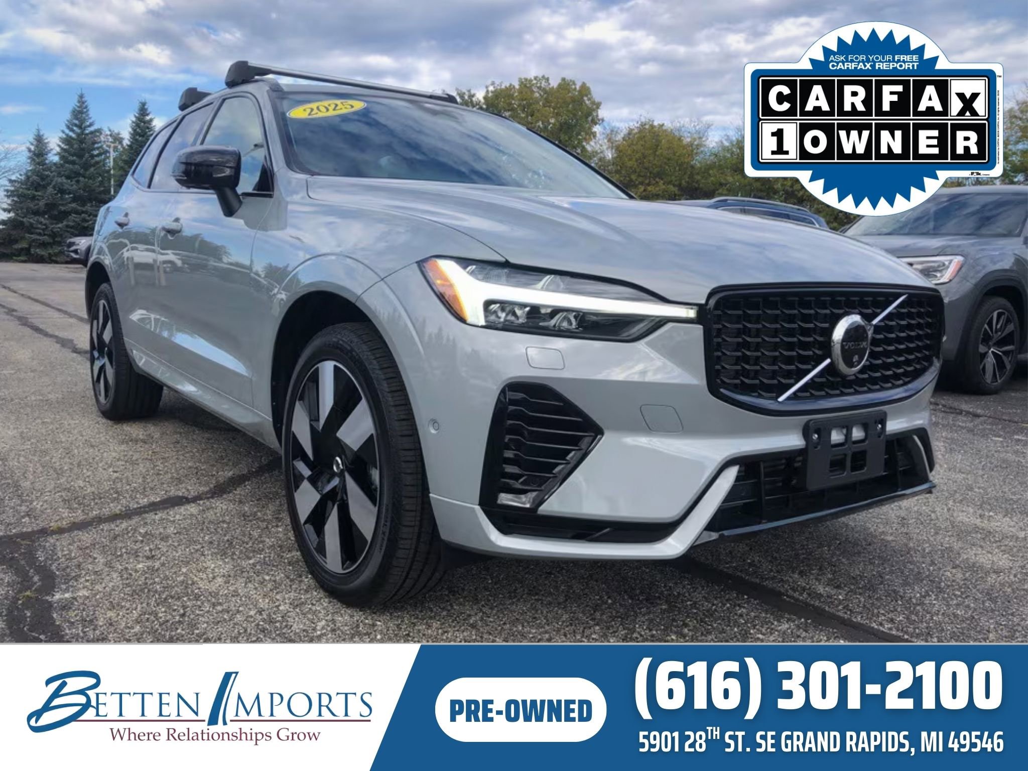 Used 2025 Volvo XC60 T8 Plus w/ Protection Package Premier
