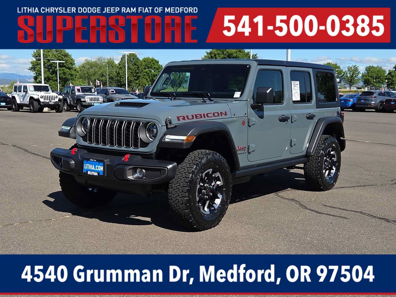 New 2026 Jeep Wrangler Unlimited Rubicon AWD/4WD image 1