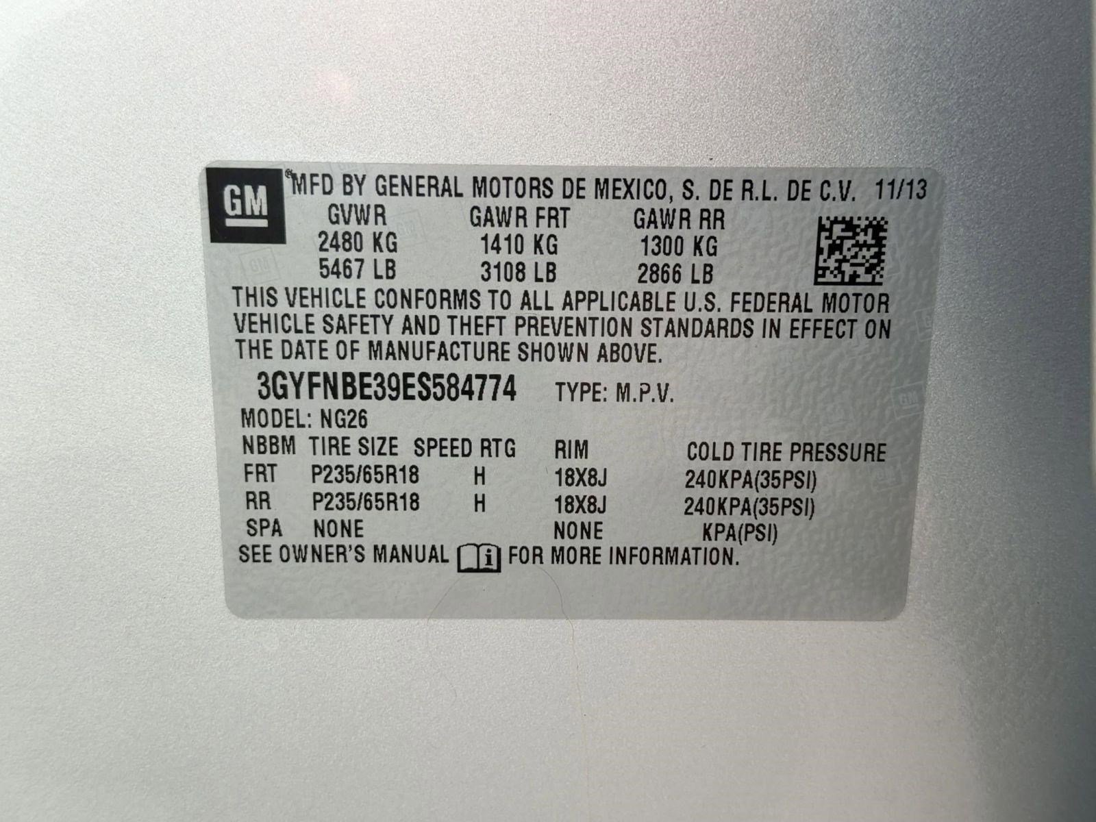 Used 2014 Cadillac SRX Luxury w/ Driver Awareness Package image 21