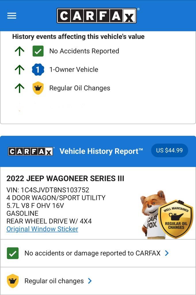 Used 2022 Jeep Wagoneer Series III w/ Premium Group I image 5