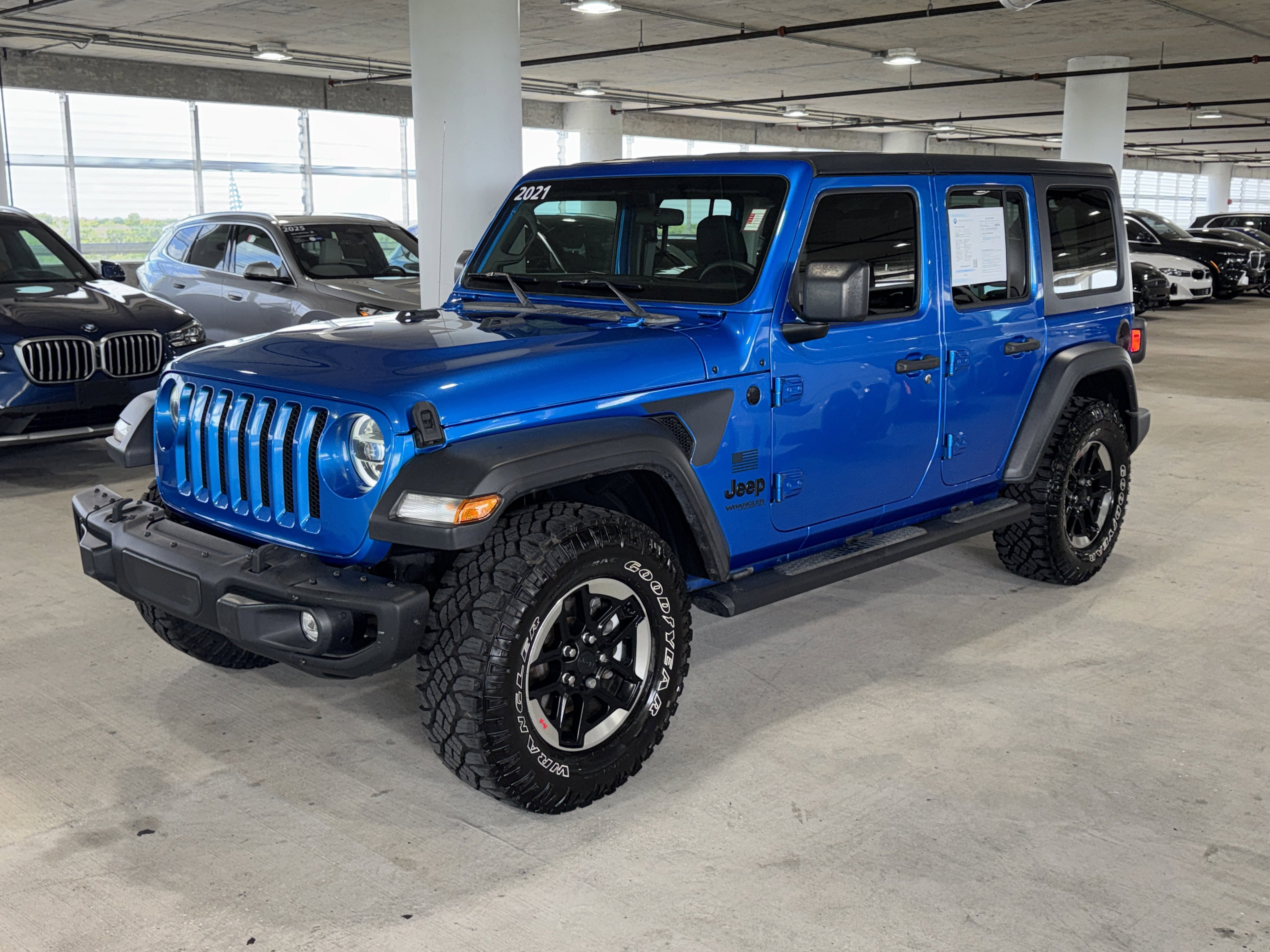 Used 2021 Jeep Wrangler Unlimited Sport AWD/4WD image 4