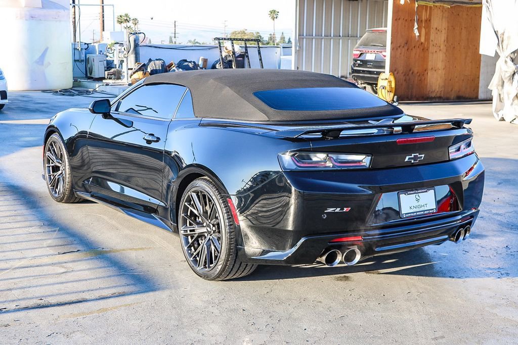 Used 2018 Chevrolet Camaro ZL1 w/ LPO, ZL1 Protection Package RWD image 5