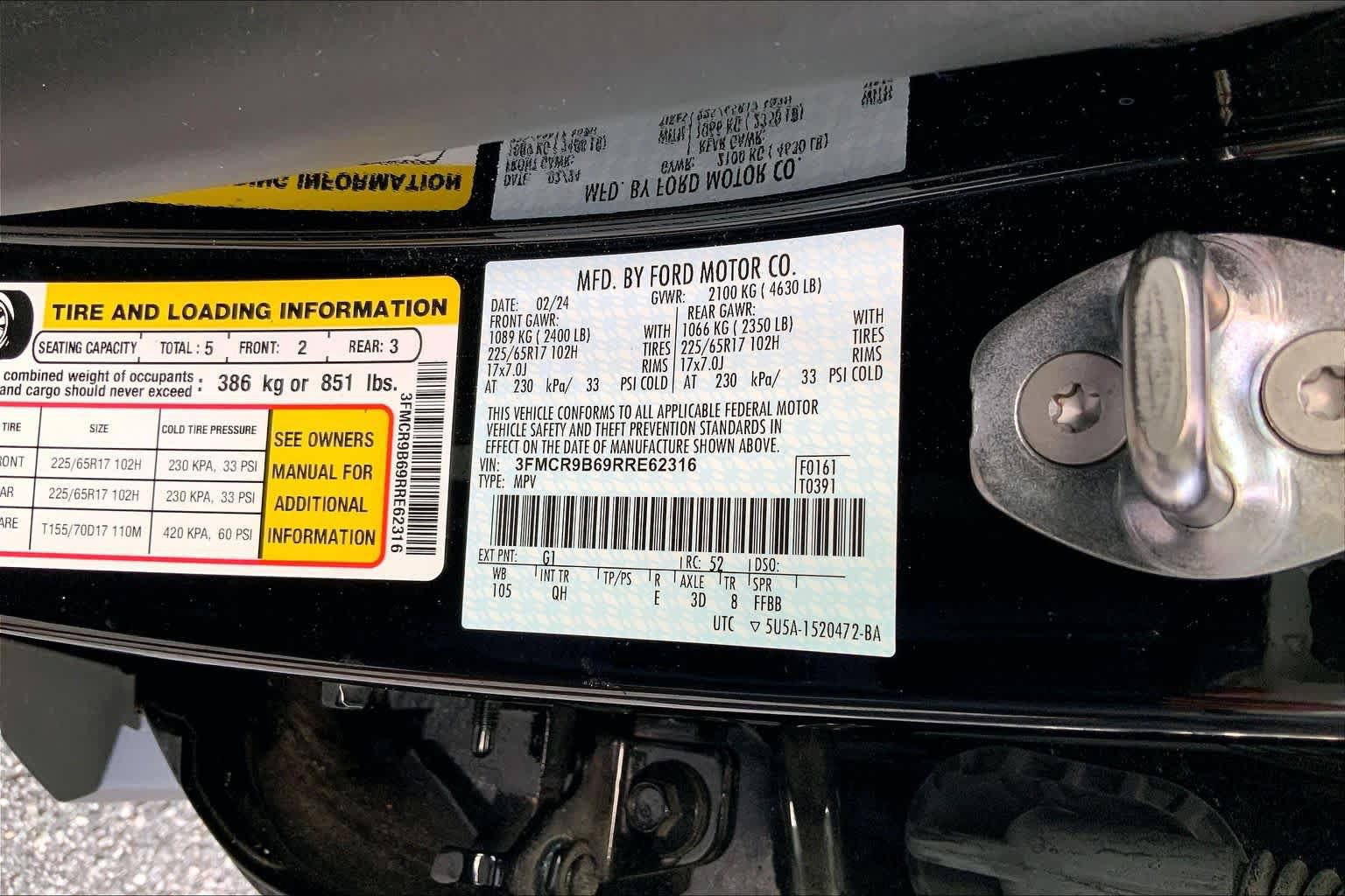 Used 2024 Ford Bronco Sport Big Bend AWD/4WD image 29