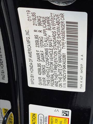 Used 2019 Honda Accord EX-L image 25