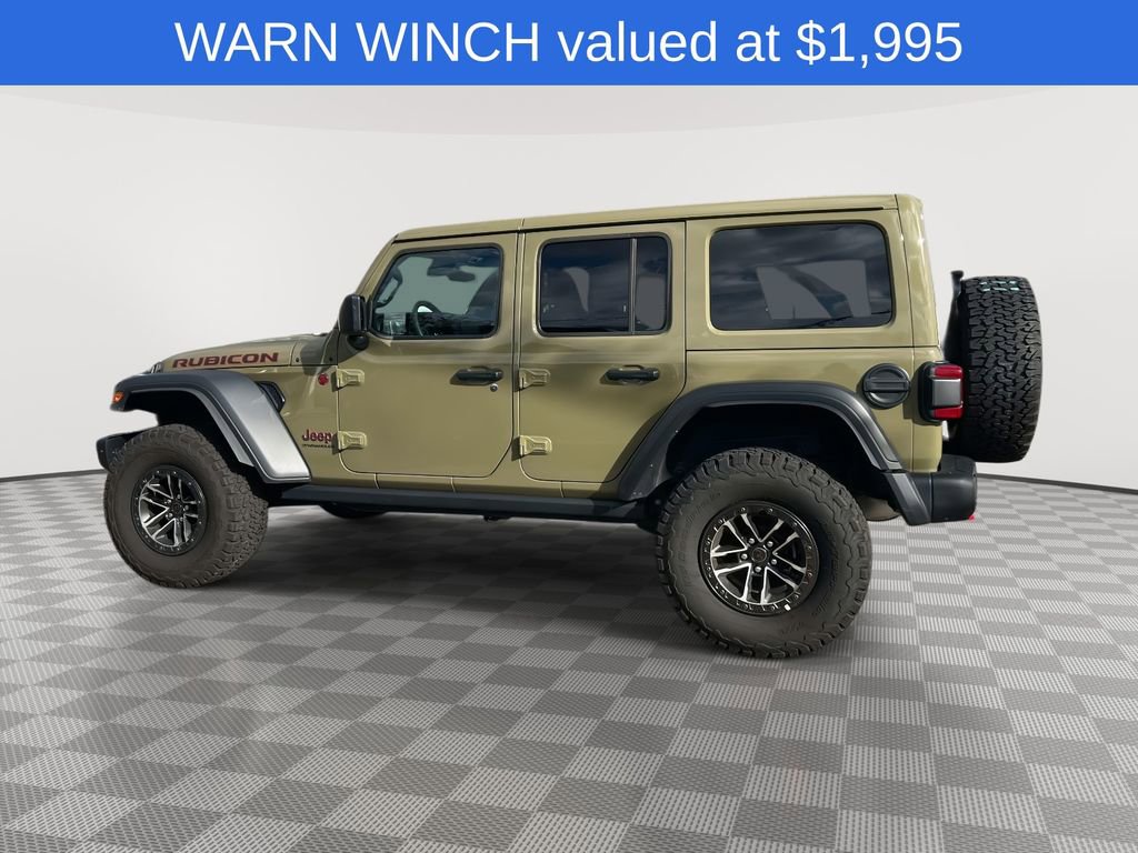Used 2025 Jeep Wrangler Rubicon w/ XTREMEE 35" Tire Package image 3