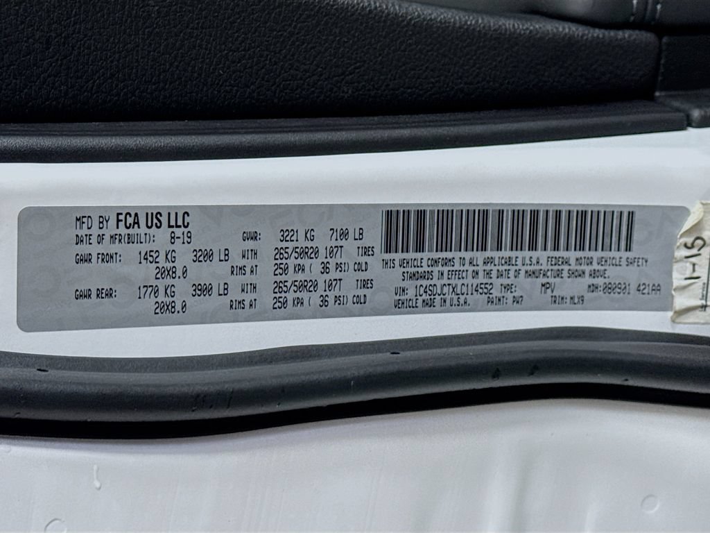 Used 2020 Dodge Durango R/T AWD/4WD image 34