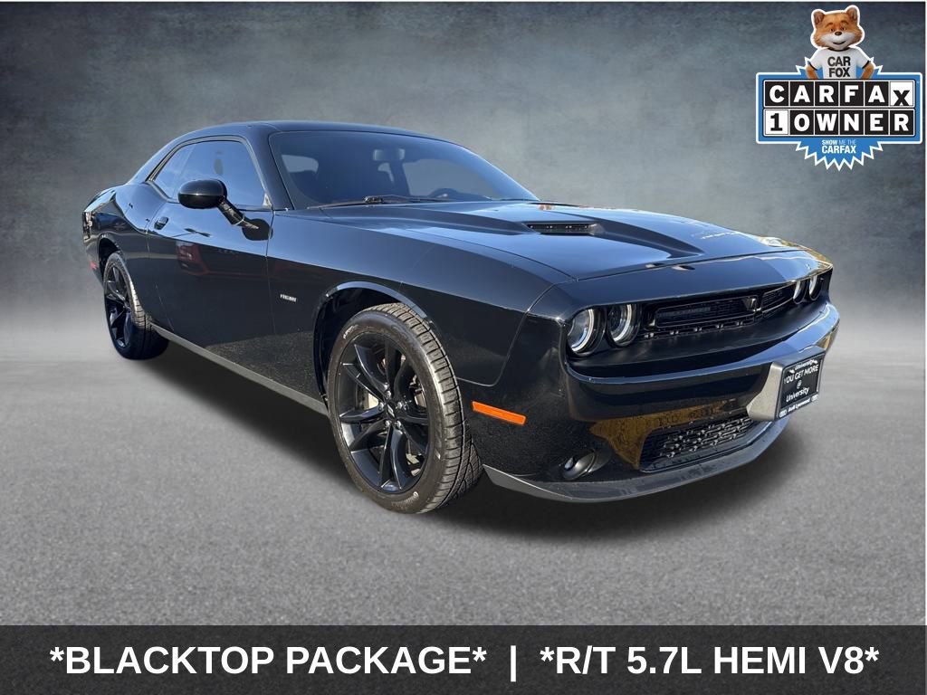 Used 2018 Dodge Challenger R/T w/ Blacktop Package