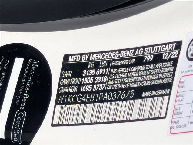 Certified 2023 Mercedes-Benz EQS 580 4MATIC Sedan image 25