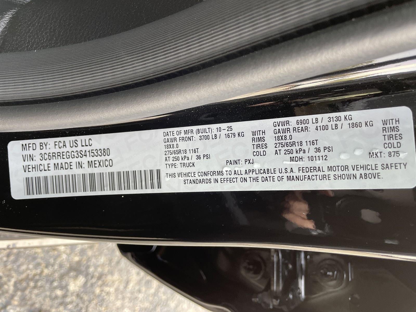 New 2025 RAM 1500 Tradesman RWD image 11