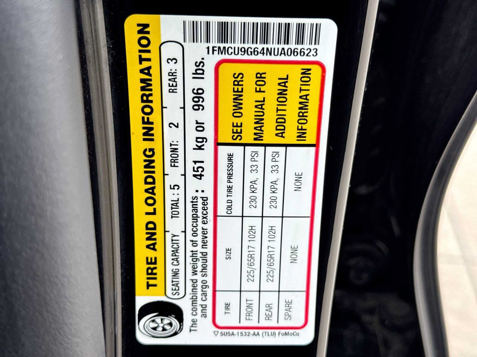 Used 2022 Ford Escape SE w/ Convenience Package AWD/4WD image 35
