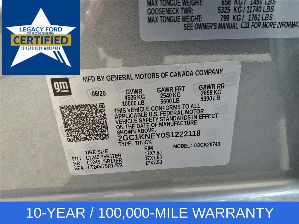 Used 2025 Chevrolet Silverado 2500 LT w/ Convenience Package image 31