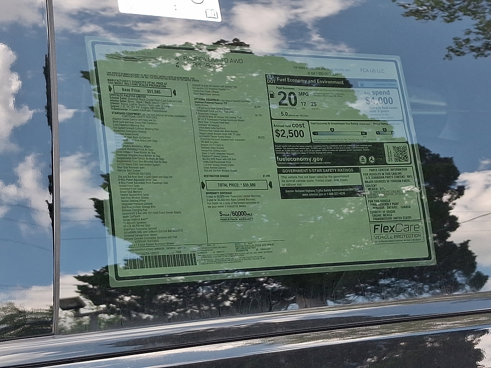 New 2026 Chrysler Pacifica Limited image 13